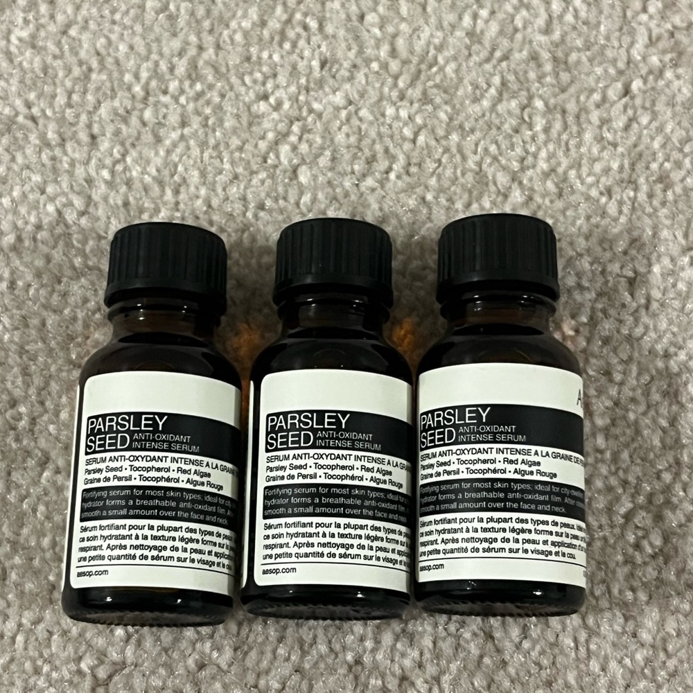 Aesop Parsley Seed Anti-Oxidant Intense Serum 15ml New facial serum